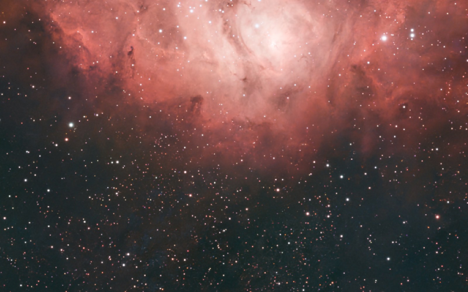 A star-dominated field before star reduction