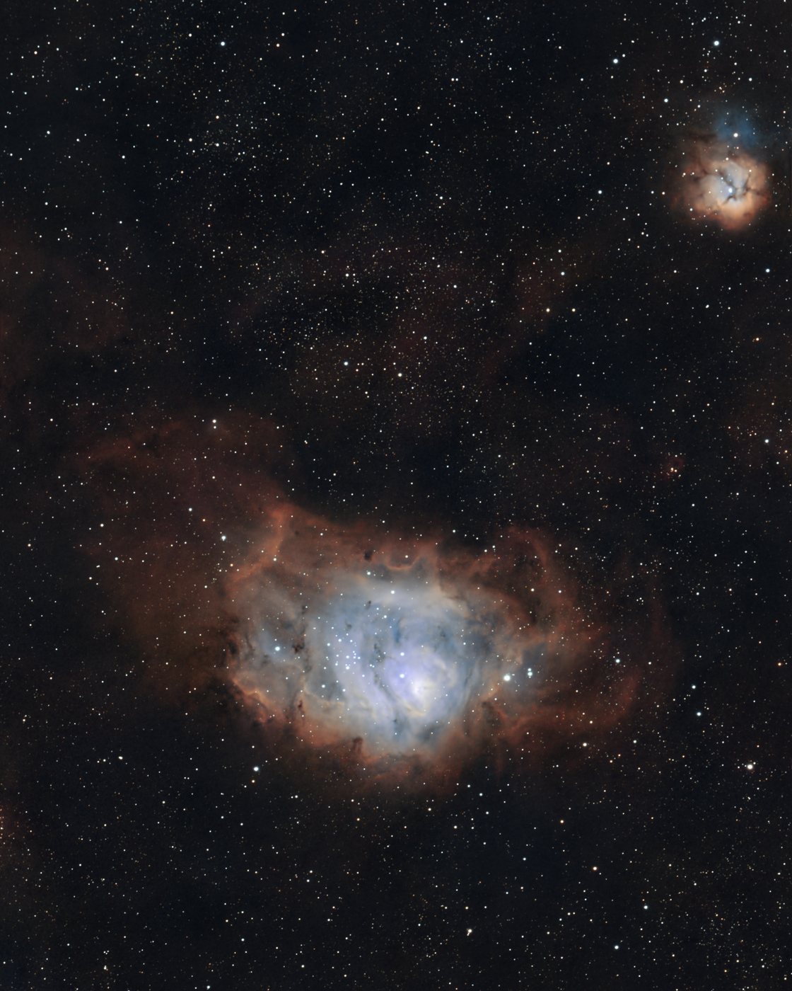 M 8, the Lagoon Nebula, finished in Nocturne by following this page